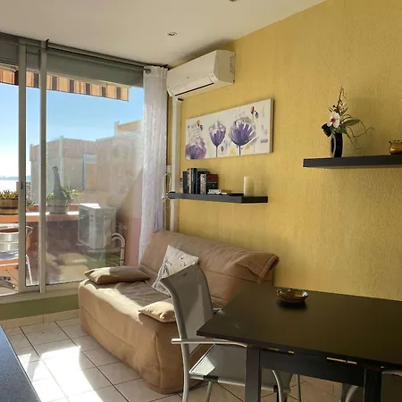 شقة T2 Lumineux Avec Terrasse Et Climatisation - Fr-1-553-253 بالاروك ليه بان